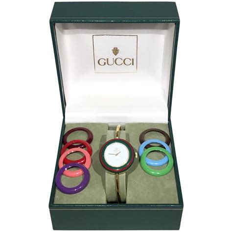 bezel for gucci watch|gucci bezel watch vintage.